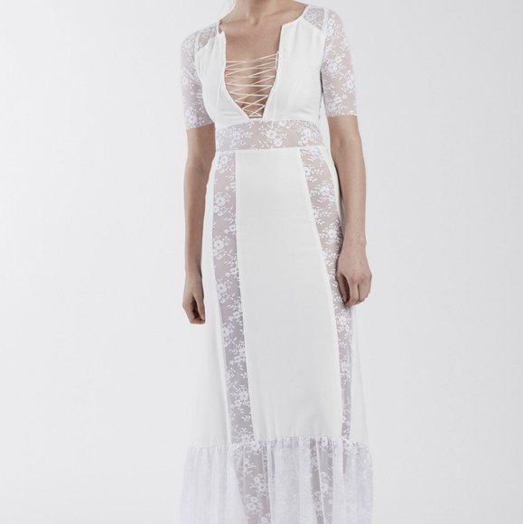 For Love & Lemons 🍋 Madeline Maxi Dress - Picture 5 of 6